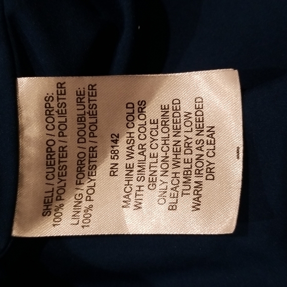 Open Shoulder Maggie London Dress. - Picture 5 of 9